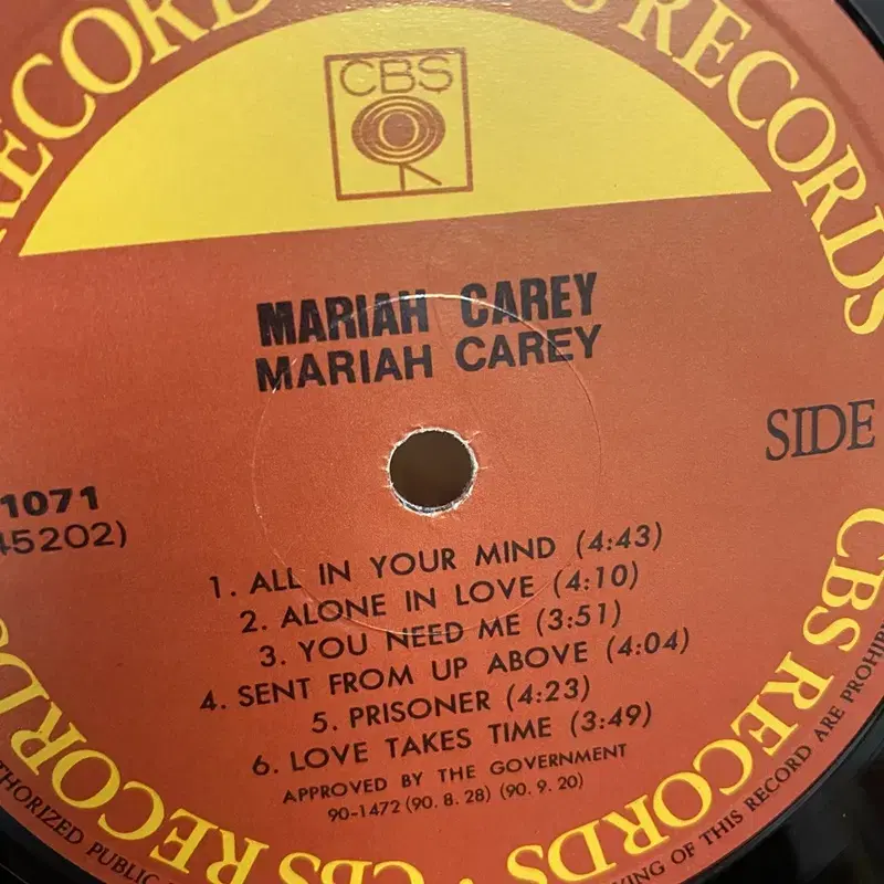 MARIAH CAREY LP / AA2908