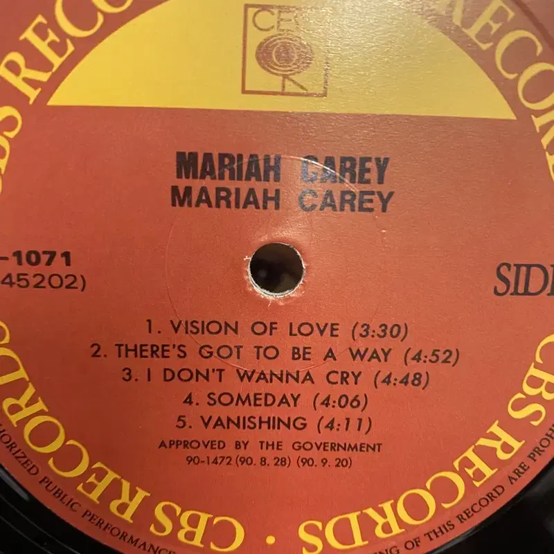 MARIAH CAREY LP / AA2908