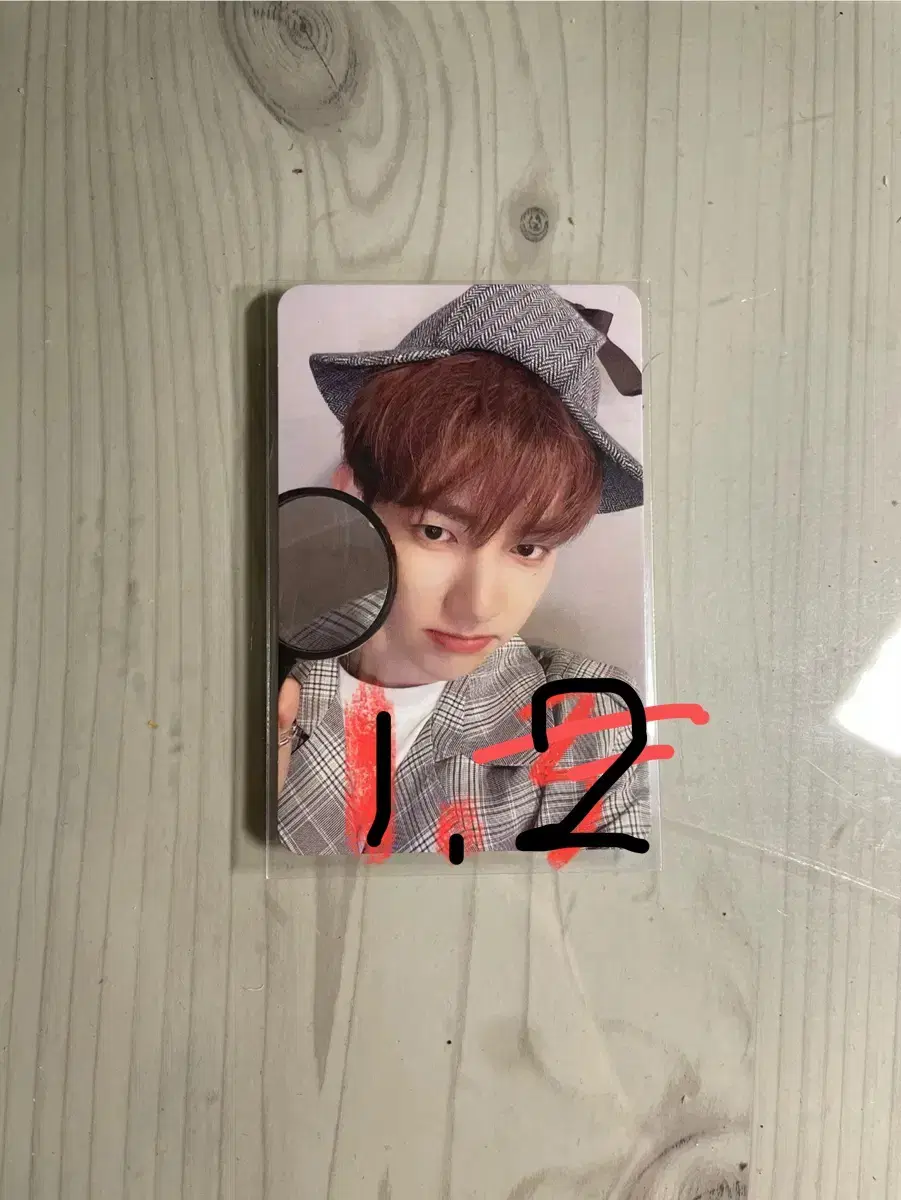 zerobaseone zhang hao detective photocard wts