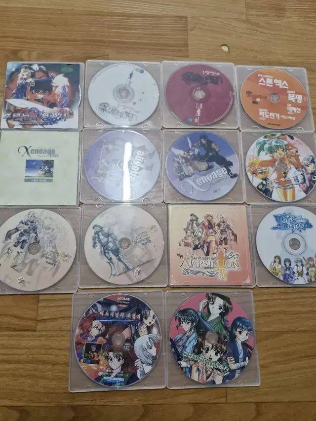 미소녀 닌자 모험기, 열혈강호, 제노에이지 RPG PC 게임 CD 9개