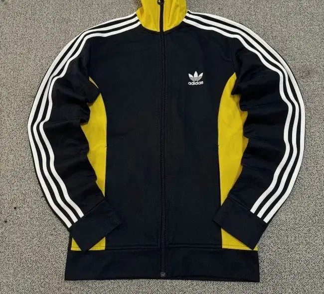 Adidas Navy Europa Tracktop Jersey Zip-Up 85-90