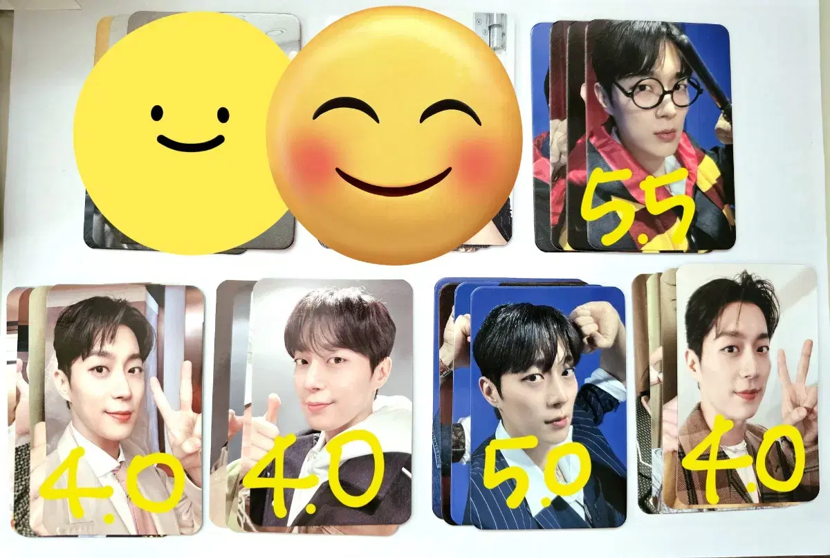 Highlight Body unreleased photocard set wts