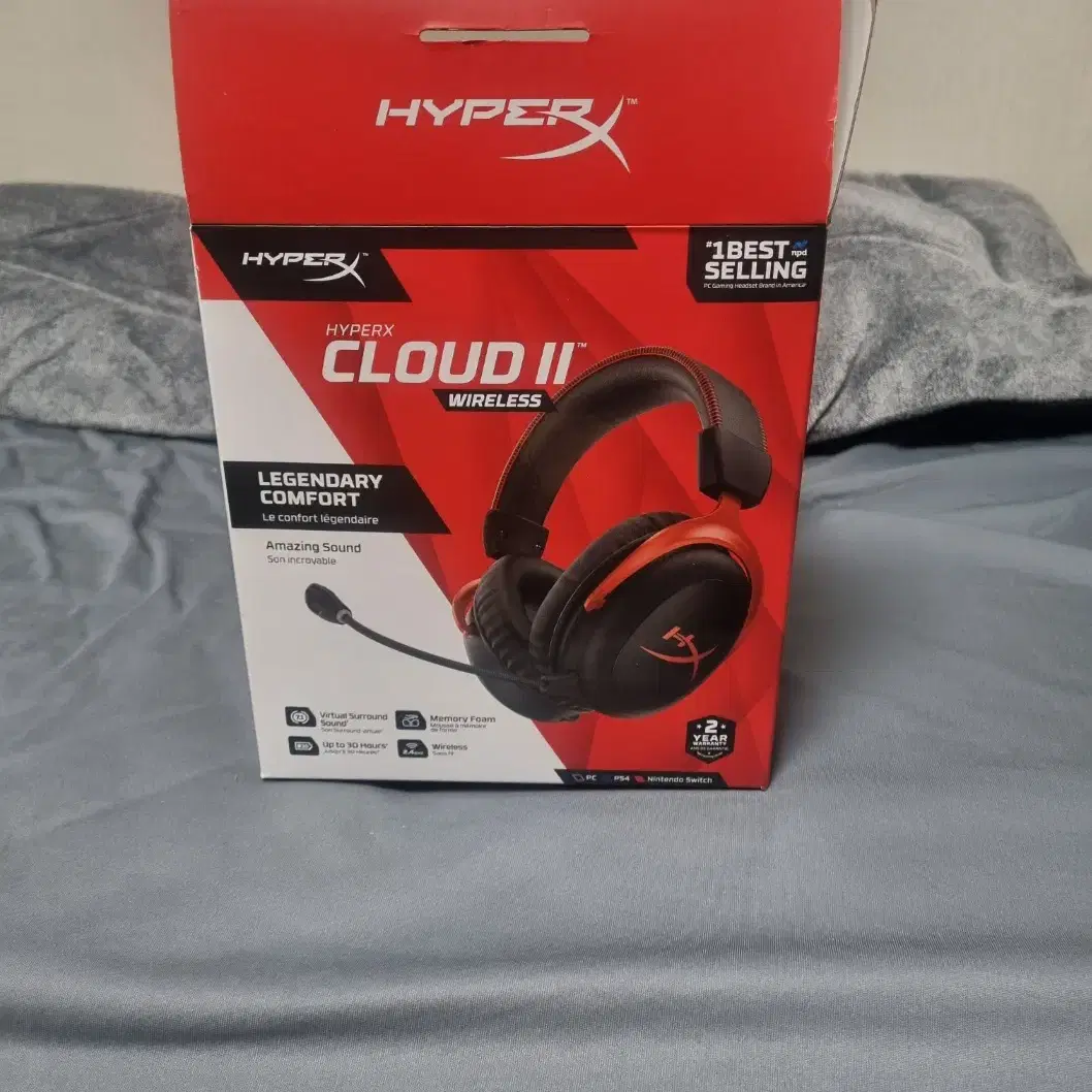 Hyper X Cloud 2 무선 A-급