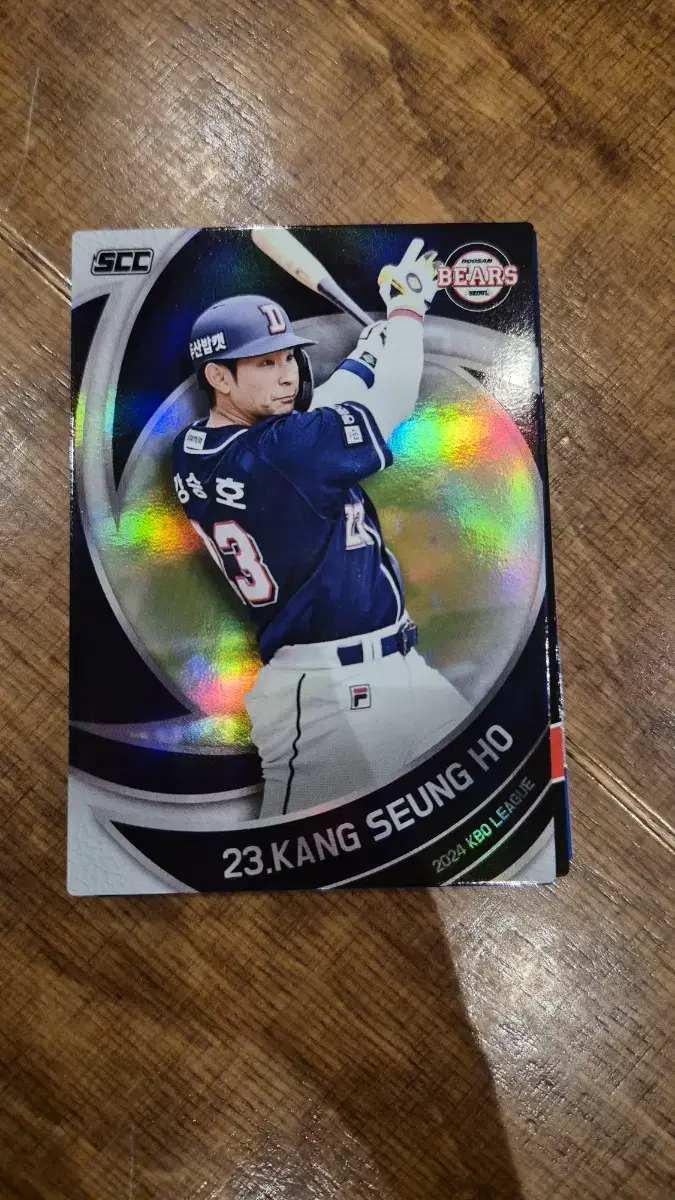 Baseball Card Kang Seung Ho