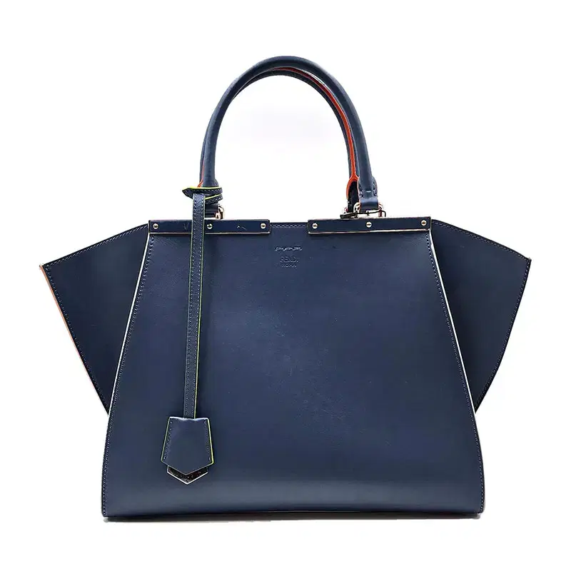 Fendi Deep Blue Toussaint Tote 8BH279