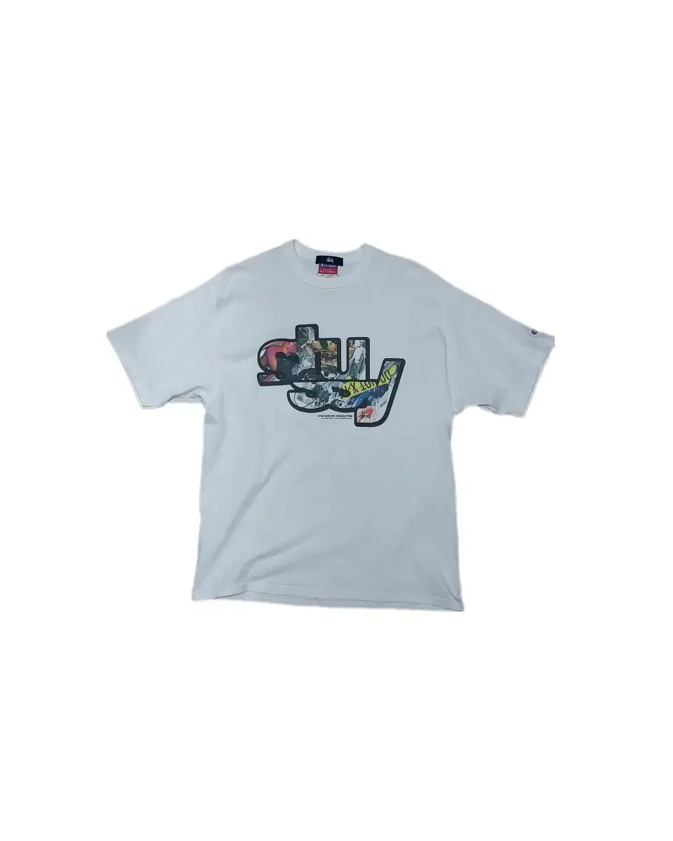 stussy 2005 스투시 스테이시 카시와 챕트 티셔츠