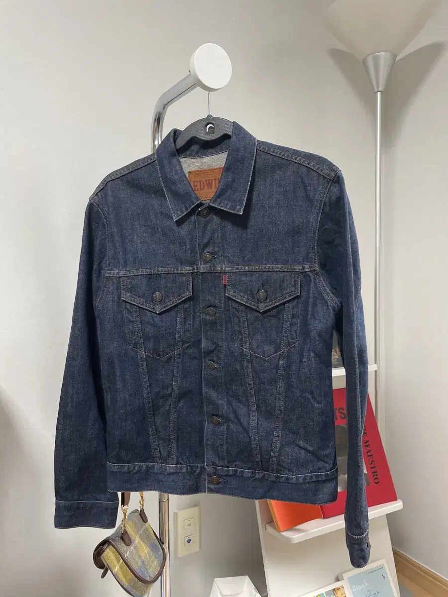 EDWIN Edwin dark blue denim jacket