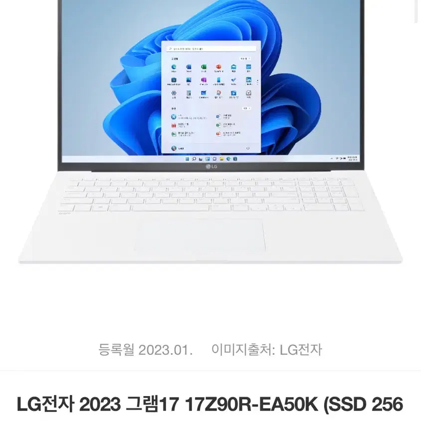 그램 17 17Z90R-EA50K (SSD 256GB)