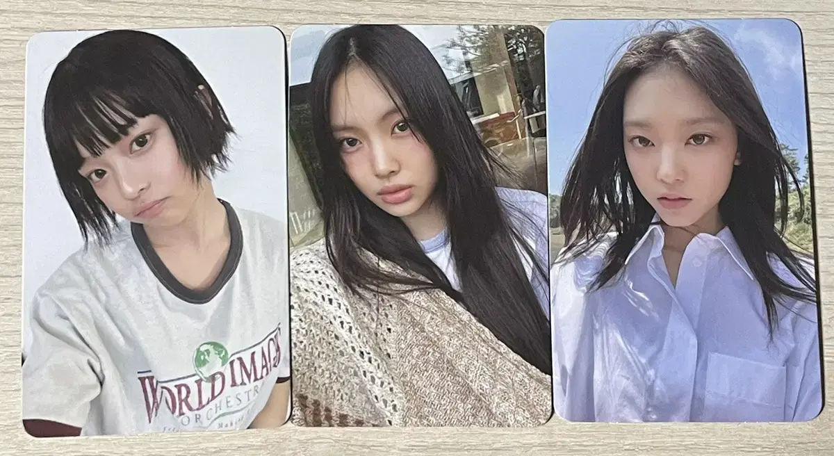 New Jeans Bubblegum HouseWeet BroadcastingPhotocard hanni haerin hyein