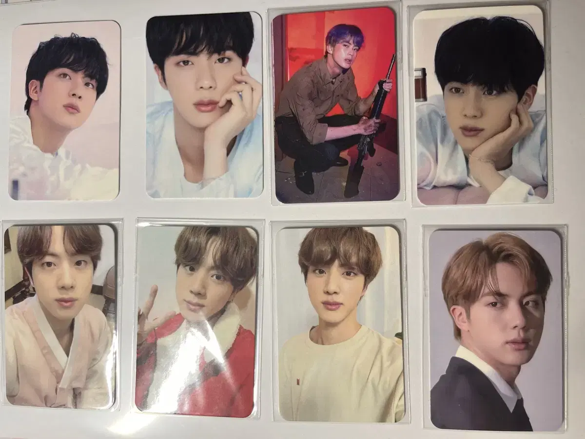 Homemade BTS jin photo card