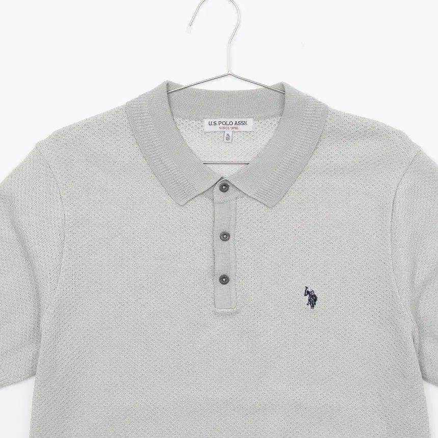 XL US POLO ASSN 카라 반팔 니트