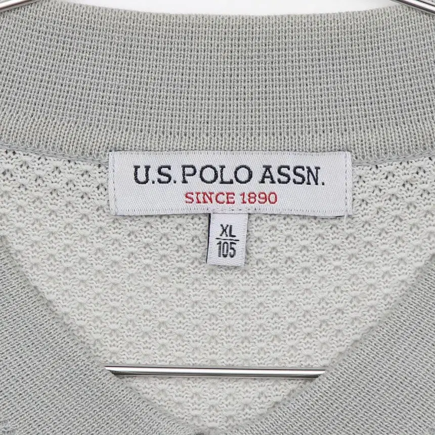 XL US POLO ASSN 카라 반팔 니트