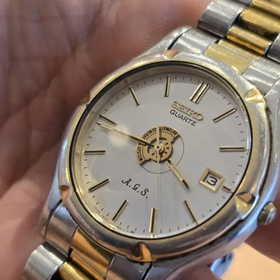 세이코 seiko ags 레어콤비. 판매