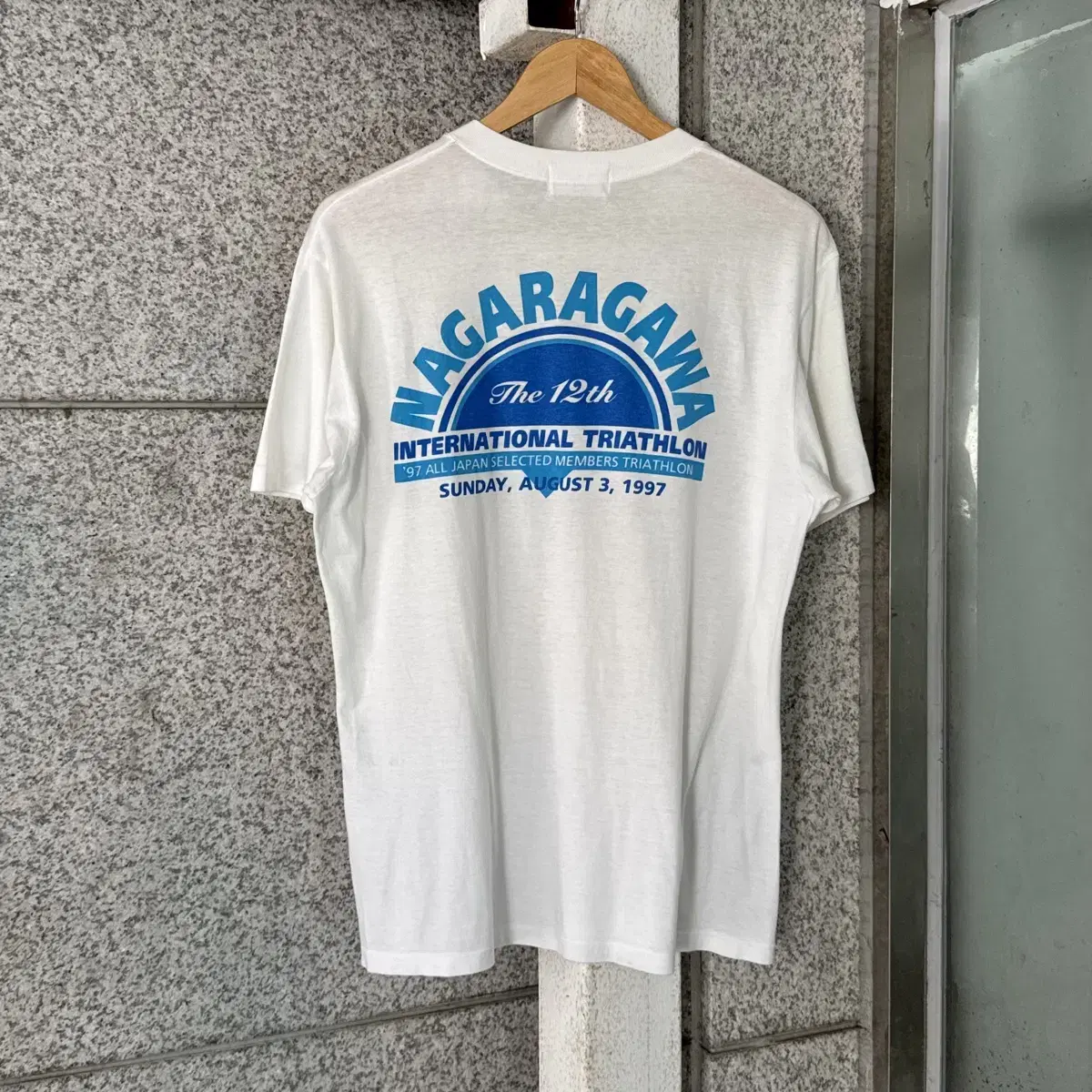 90s Toppair JPN Nagaragawa Logo Vahn Short Sleeve Tee