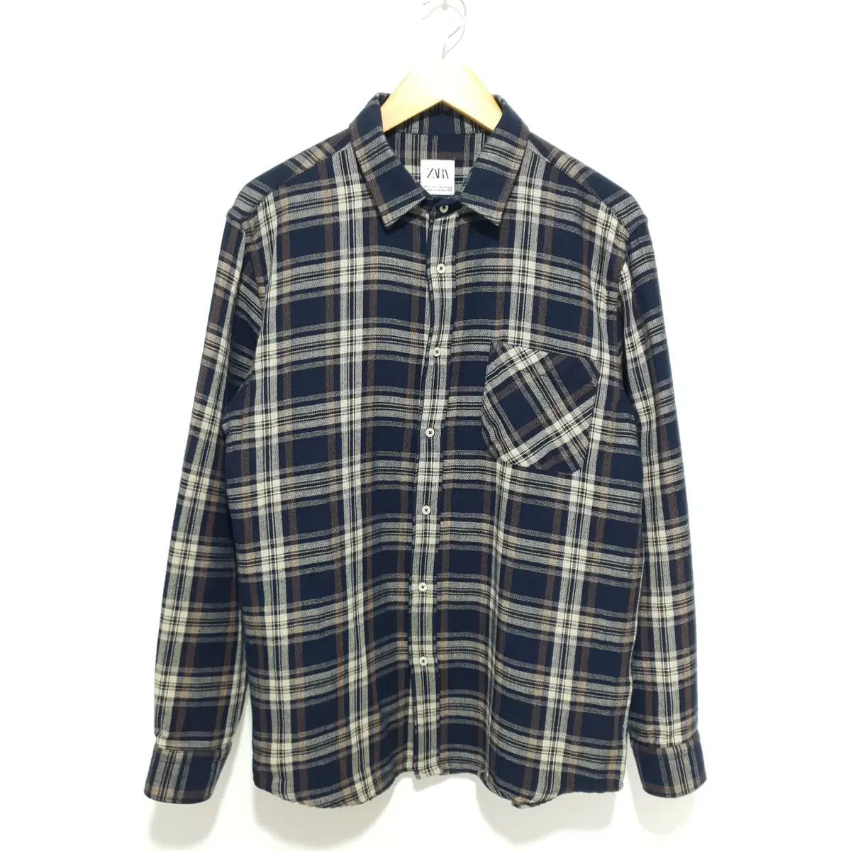 Zara Men's Check Southern L_i2314