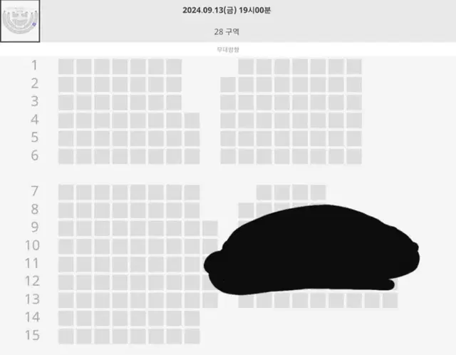 라이즈 팬콘 첫콘 2층 38구 10열