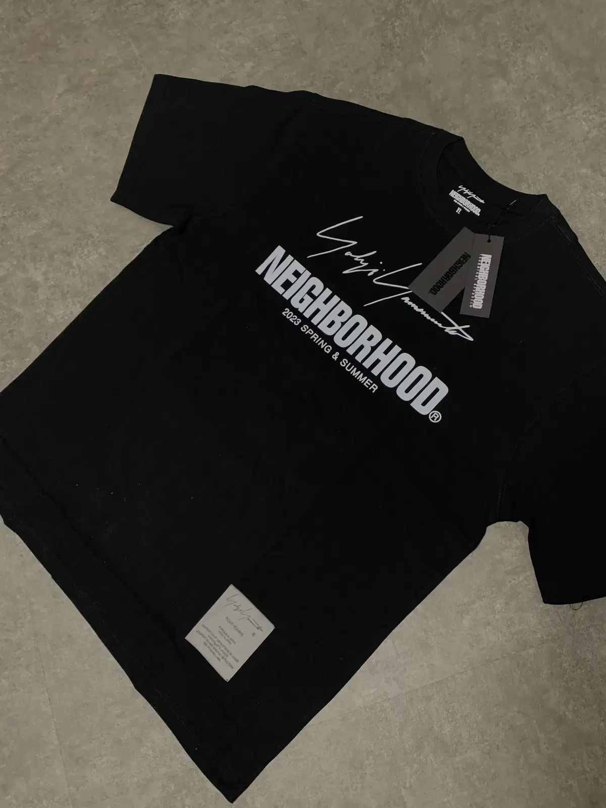 Yohji Yamamoto X Neighborhood Hoodie Spellout Vahn