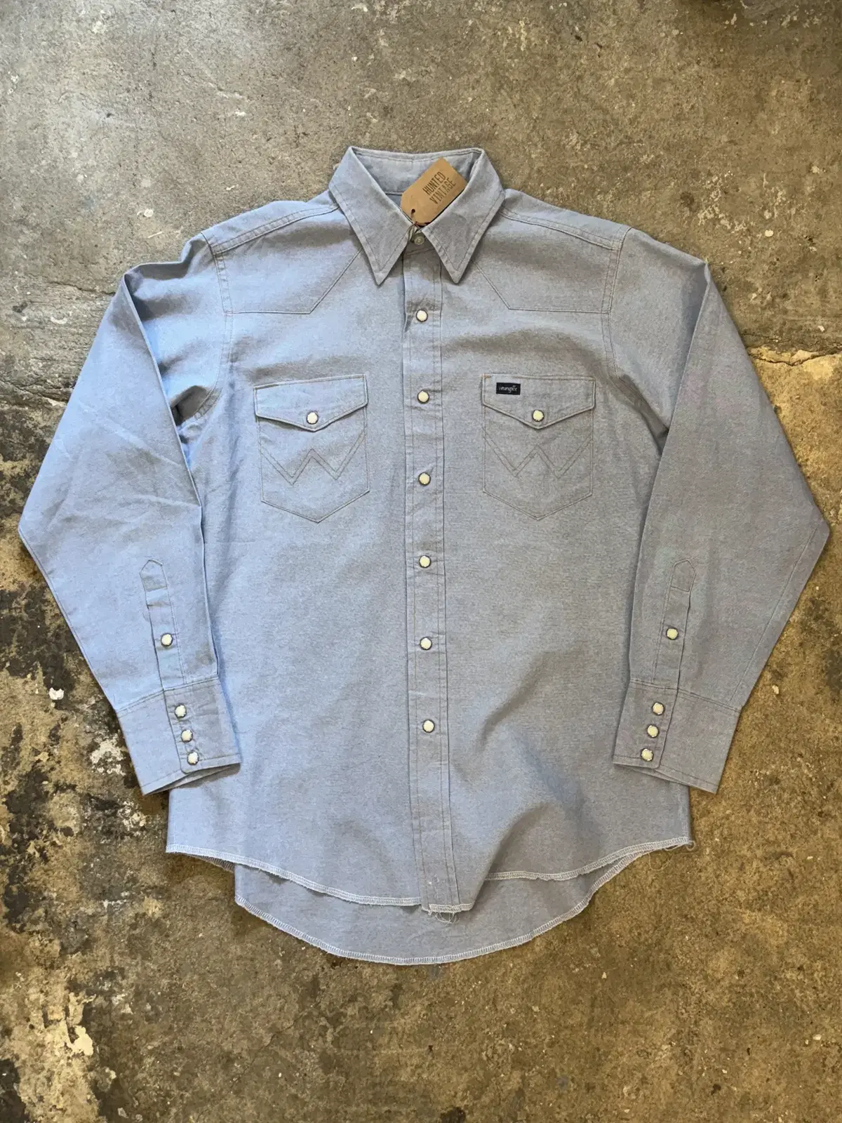 90s Wrangler Chambray Shirt (M)