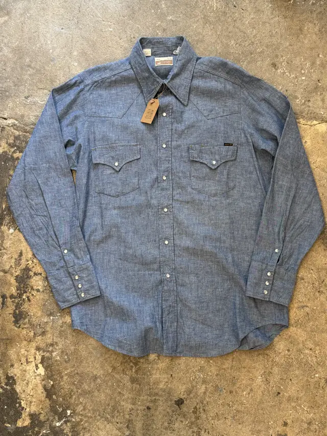 80s Sears Chambray Shirt (L)