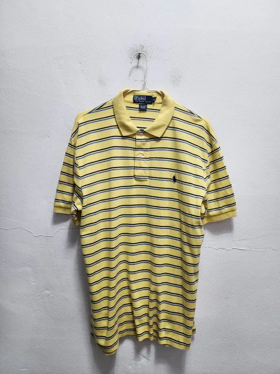 Polo Yellow Stripe Karati