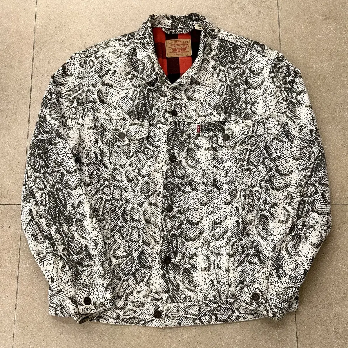 Supreme Levi's Snake Tucker Jacket