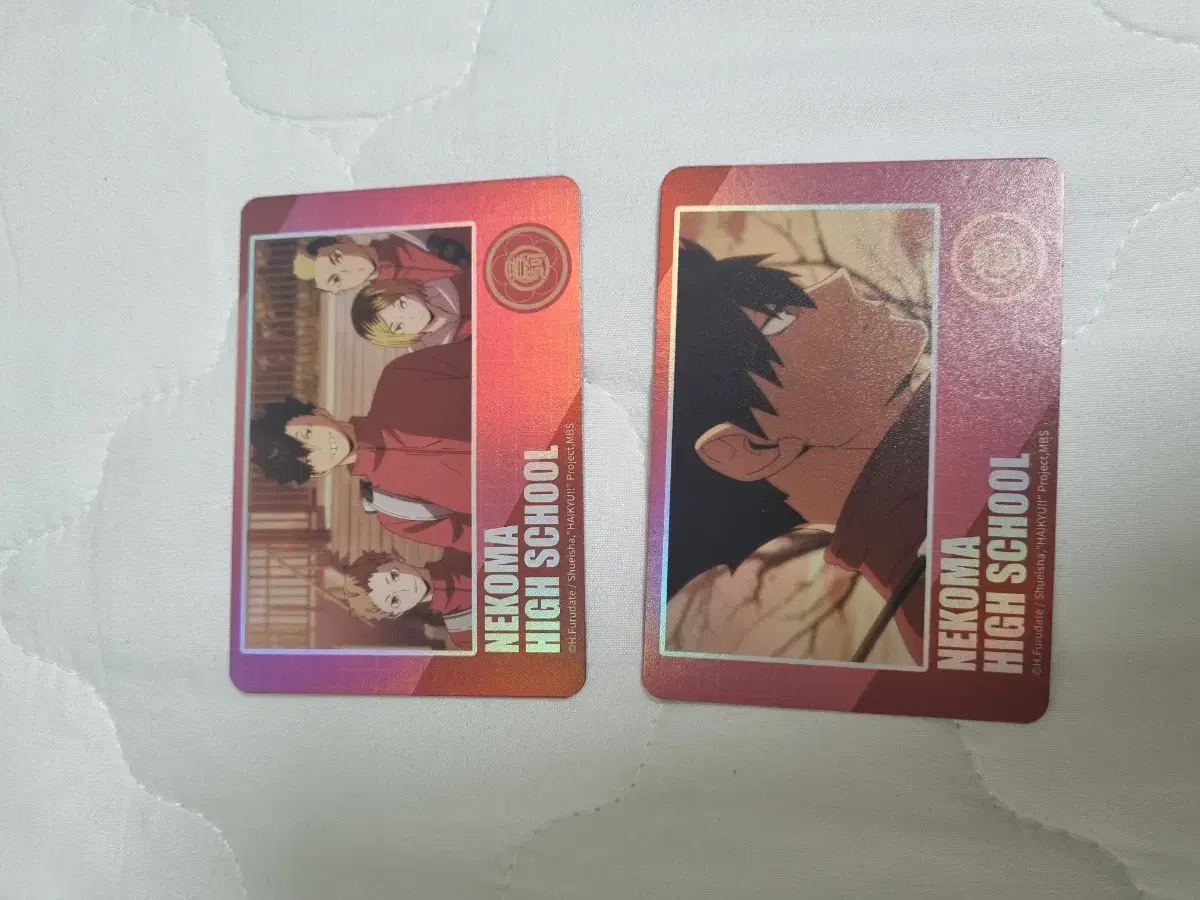 Haikyuu pop up Kuroo Nekoma Organization kard Sells