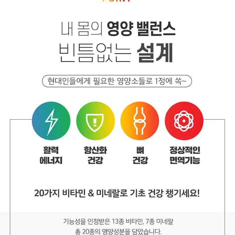 (6개월분) 로ㄴㅣ웰 토탈ㅋㅔ어 멀티비타민 20 종합비타민 100% 함유