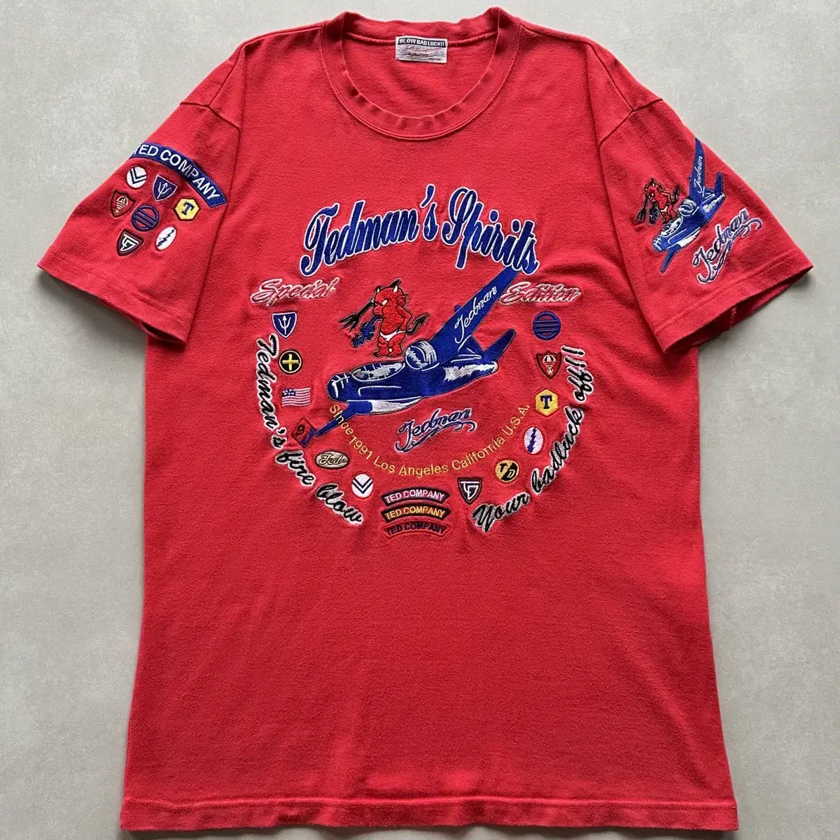 [L]Ted Company Blow Bad Luck Short Sleeve T-Shirt