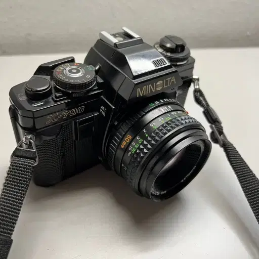 미놀타 x-700 + 50mm 렌즈