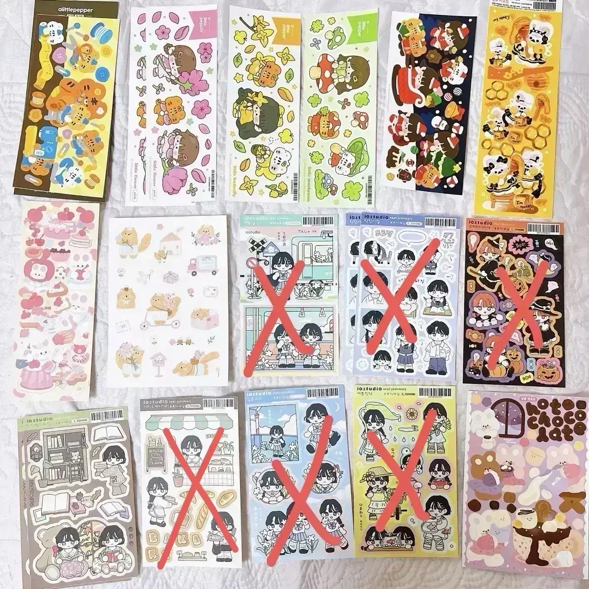 Individual seal sticker sell Disposal