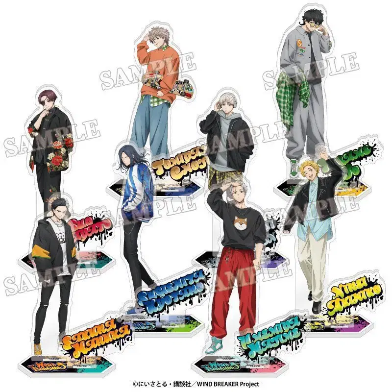 Winbre Windbreaker Shibuya DISP pop up acrylic Stand