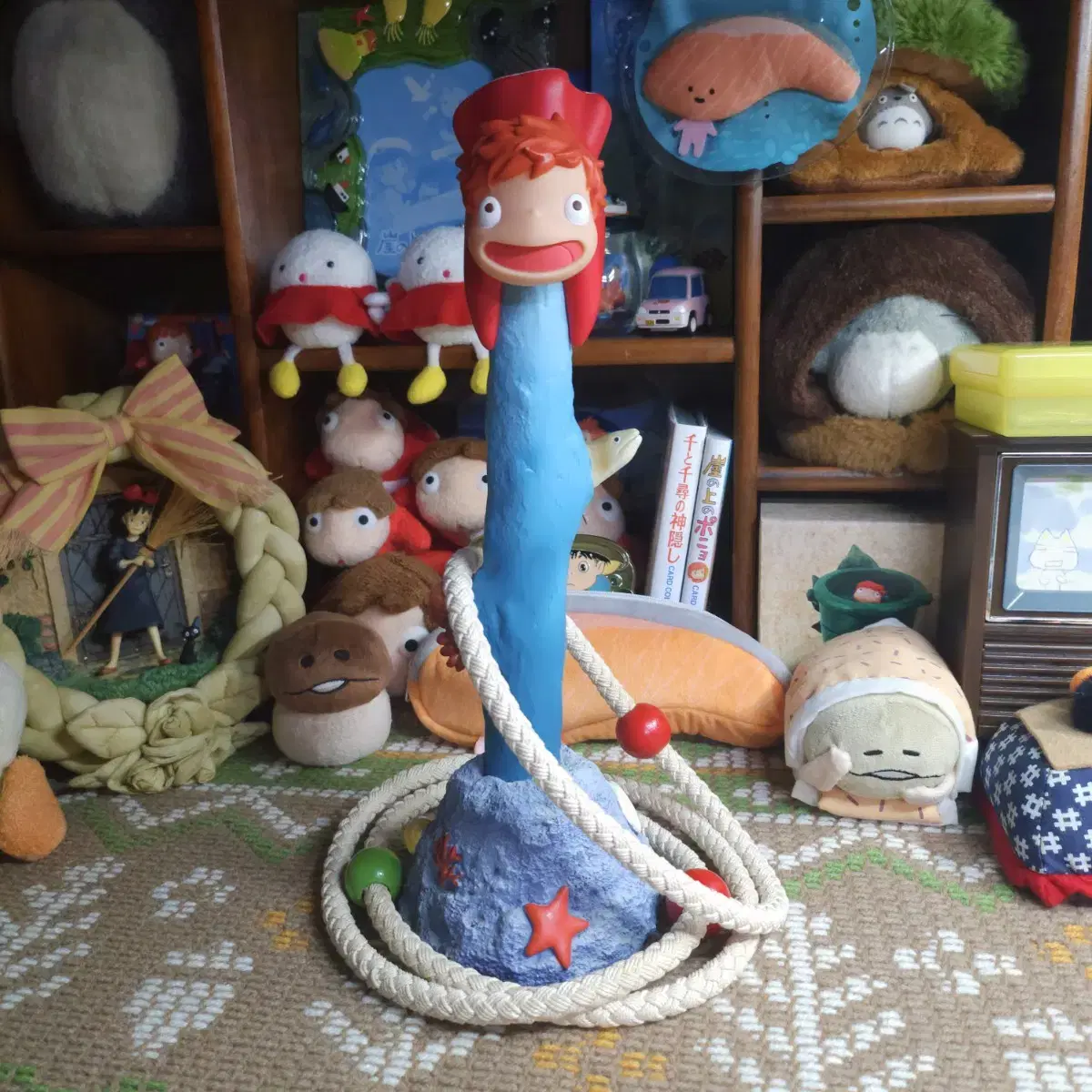 Ghibli Ponyo Hoop Throw [Genuine Japan] (Ghibli Ponyo)