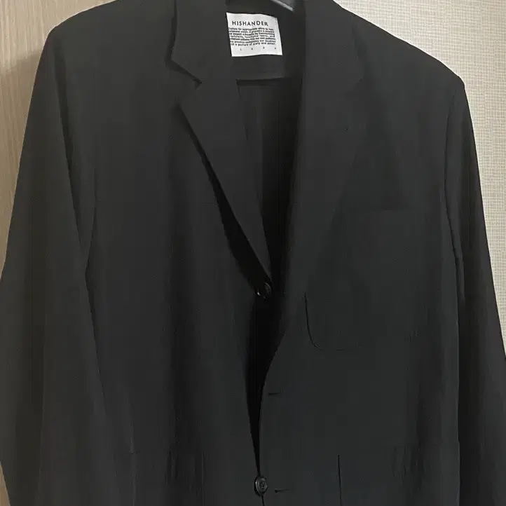 히즈핸더 4BUTTON NOTCHED LAPEL JACKET