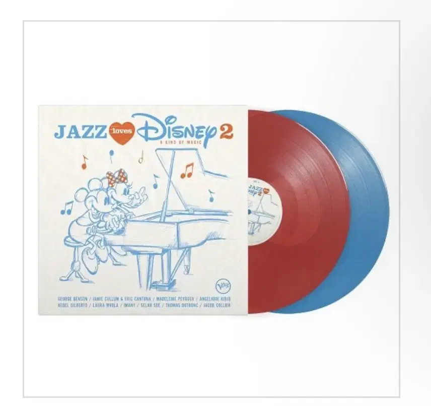 급처) jazz loves disney2 lp (미개봉, 한정판)