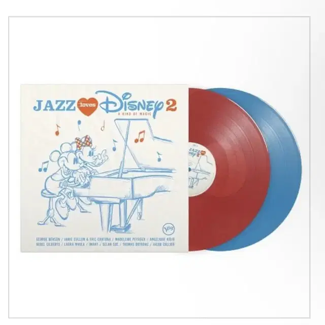 급처) jazz loves disney2 lp (미개봉, 한정판)