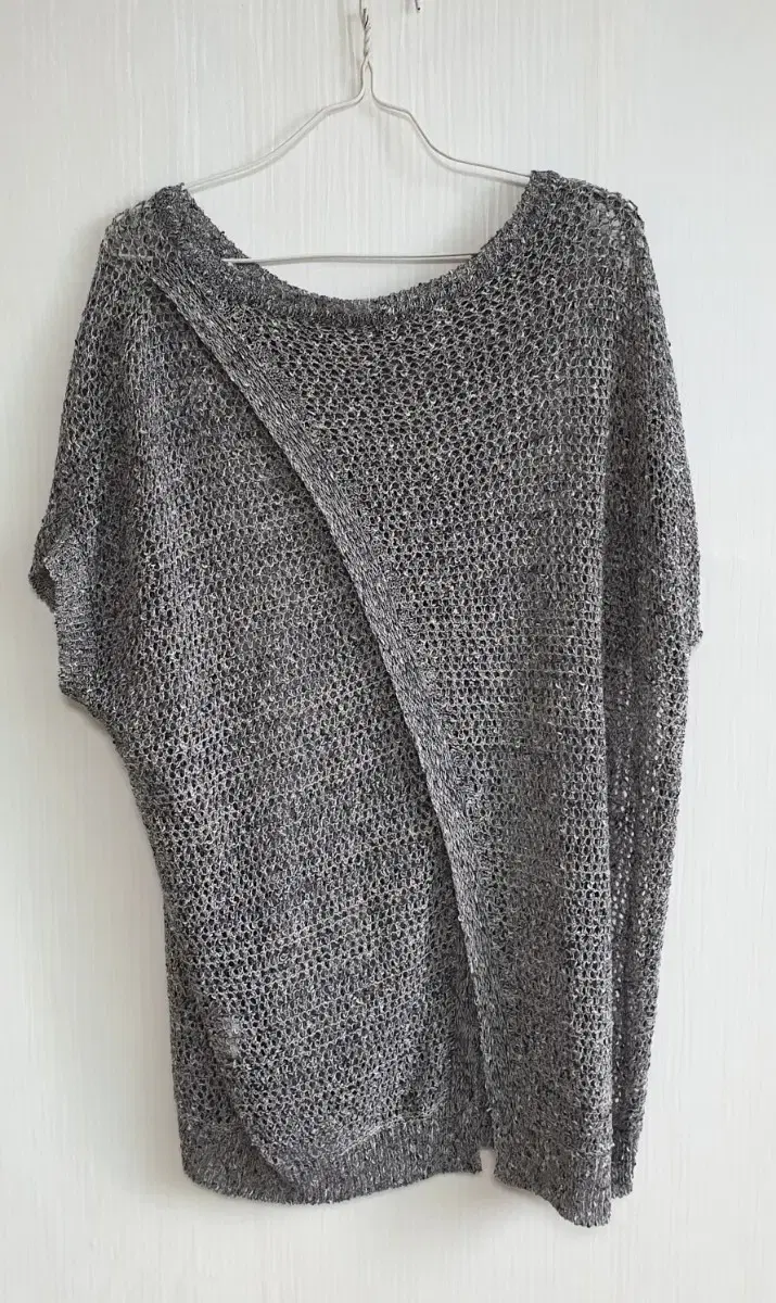 Glitter Muffin Knit (gray, size FREE)