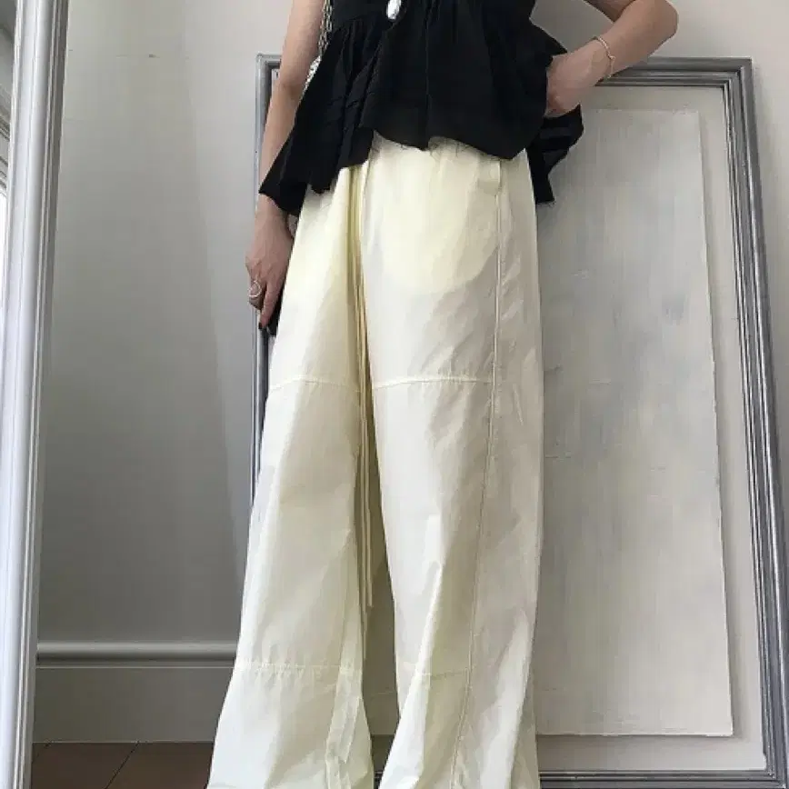 딥뮤즈 Birming String Pants (yellow)