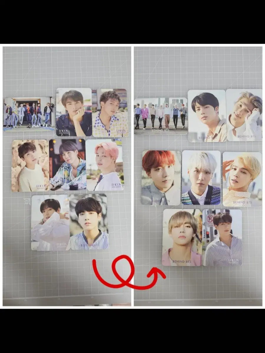 BTS D-Ikon Japan double sided photocard WTS