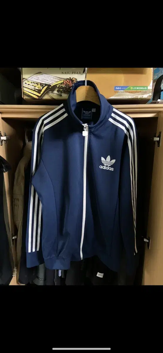 adidas 아디다스 저지 105 XL 사이즈 져지 트랙탑 불꽃마크