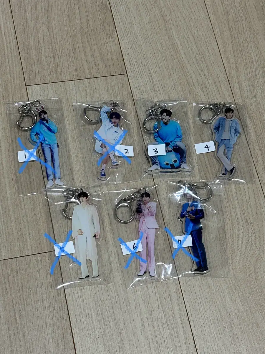 Youngwoong Lim keyring unofficial goods