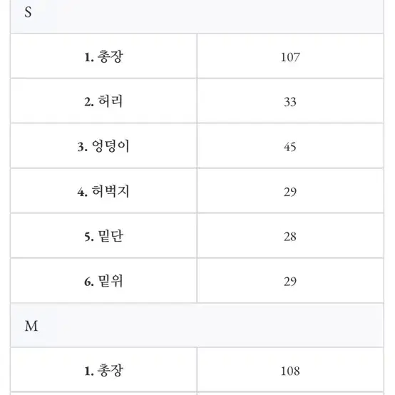 (새상품) 모아빈 포켓 부츠컷 데님 중청 여름 청바지 S M