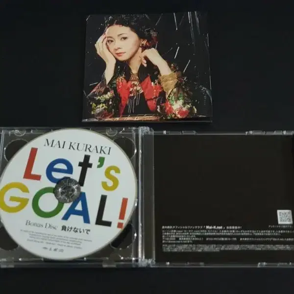 쿠라키마이 12집 앨범 Lets GOAL 장미빛인생 (CD+DVD) 블랙