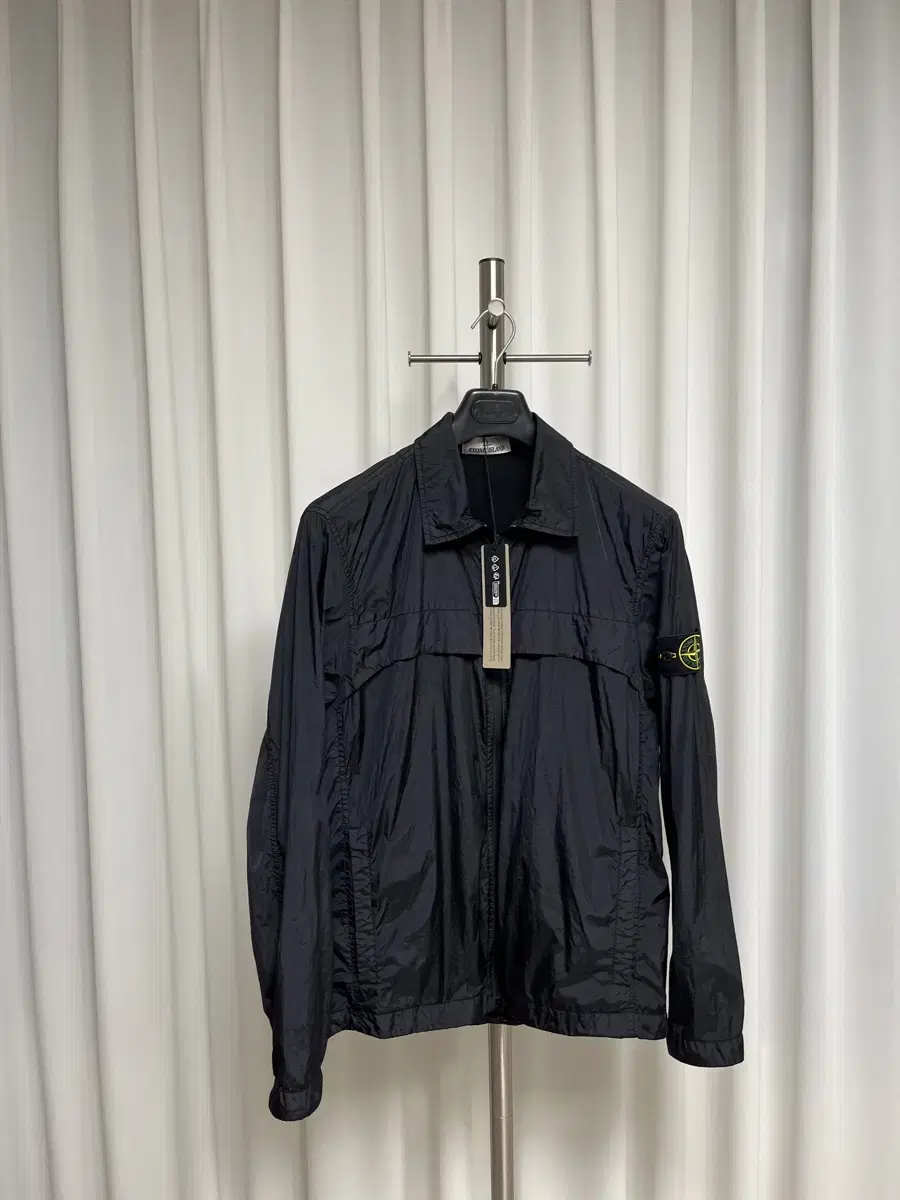 Stone Island Crinkle Wrap Overshirt L Pima