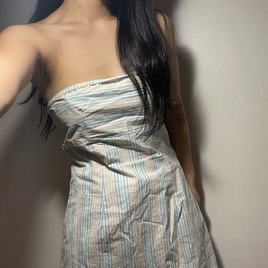 vintage tube top dress