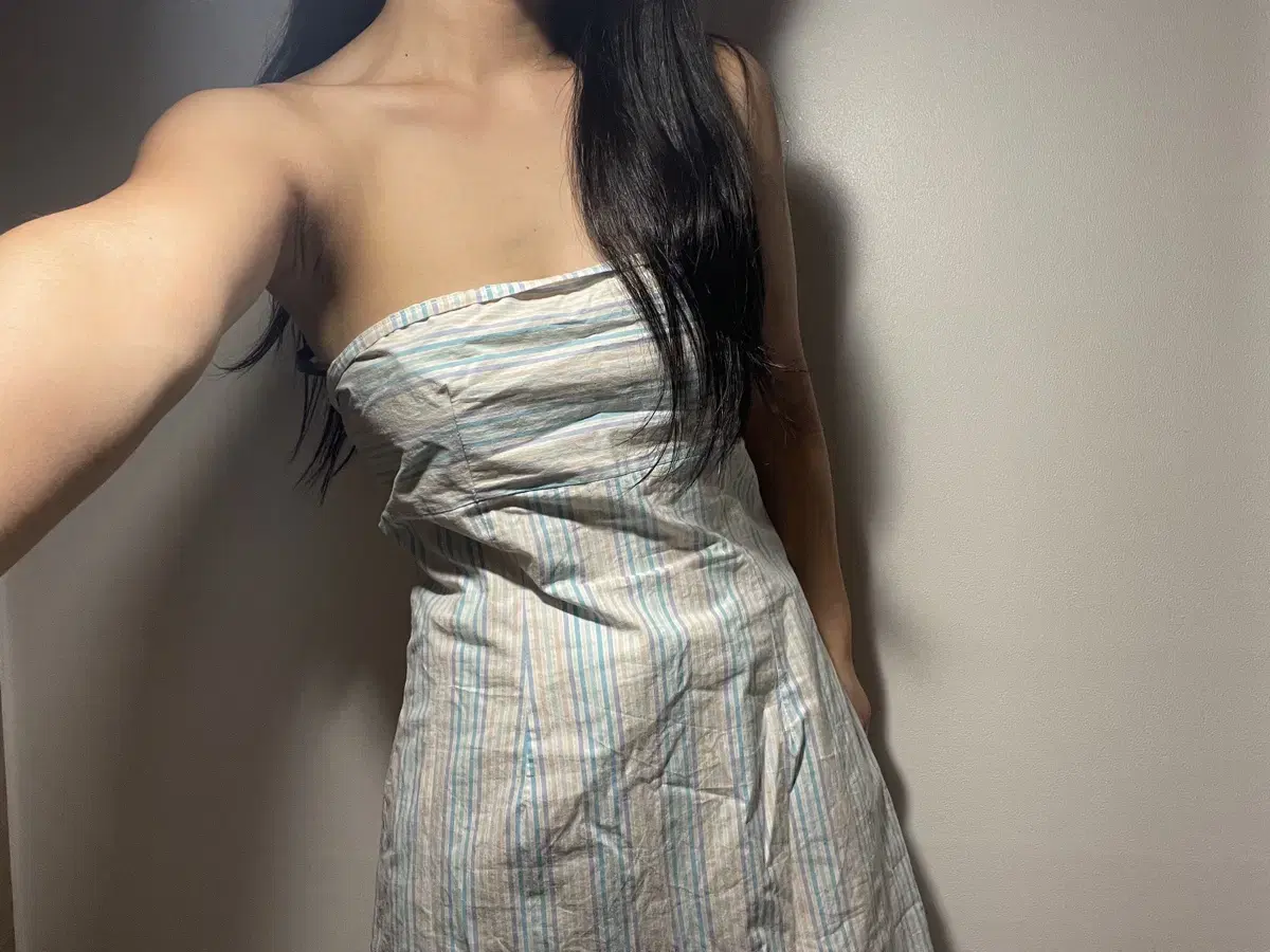 vintage tube top dress