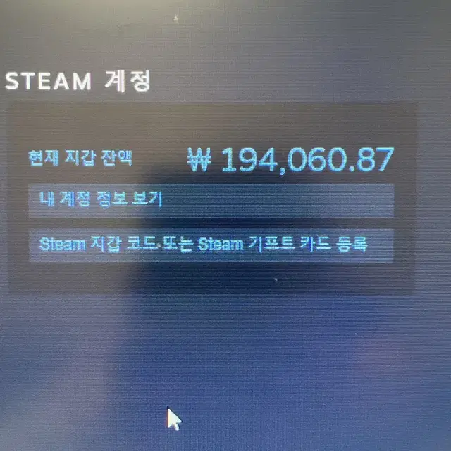 스팀머니 1.9만팝니다