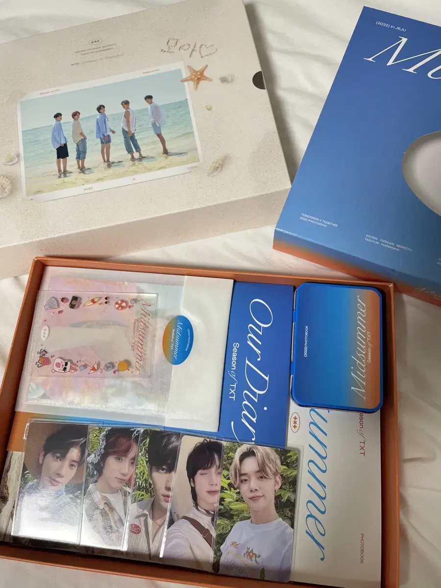 TXT txt Midsummer full set wts beomgyu yeonjun soobin taehyun hueningkai