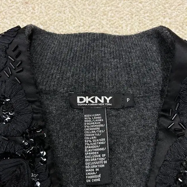 [ 정품/P ] DKNY 골프 가디건