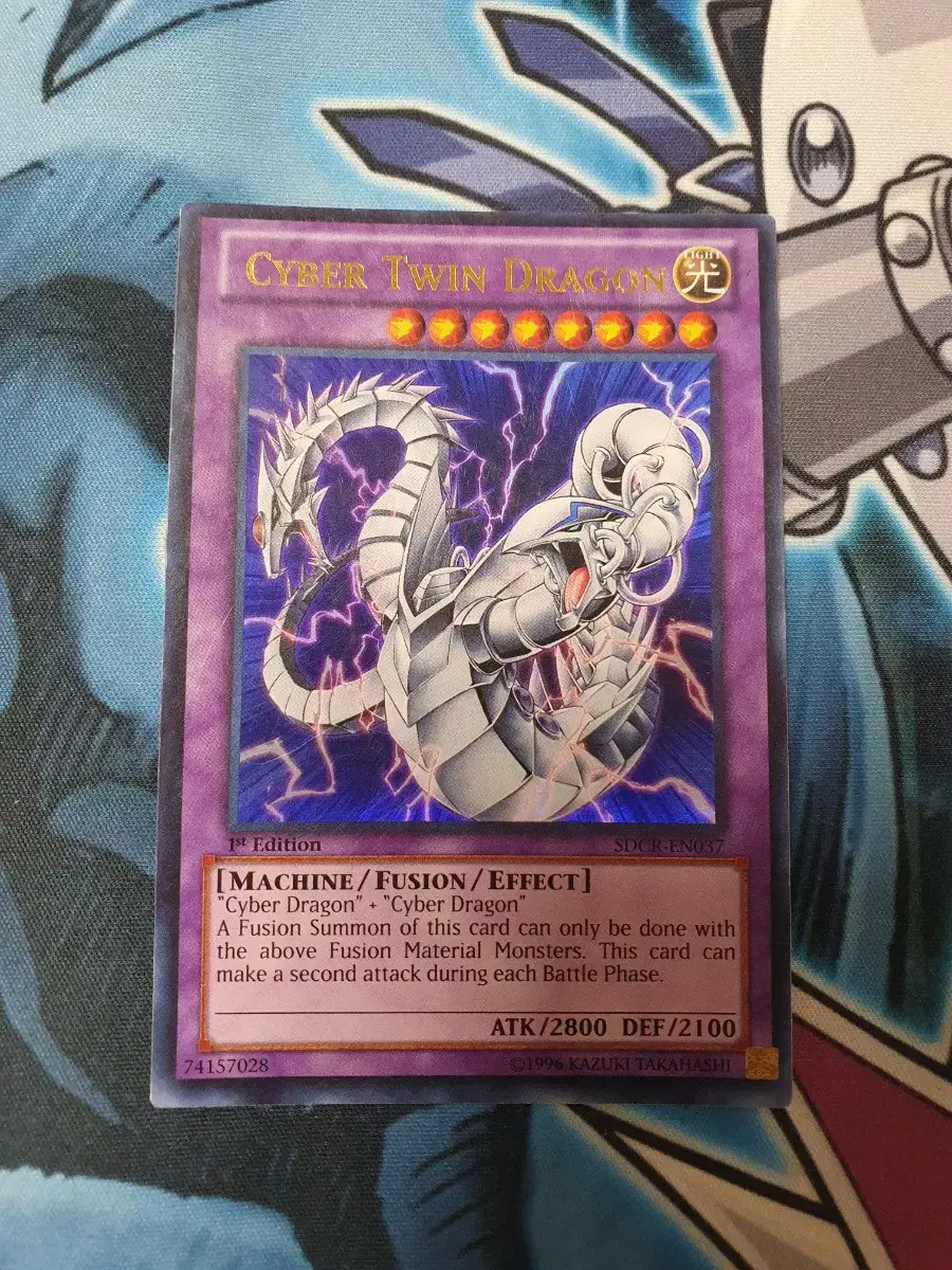 Cyber Twin Dragon North America Ultra Rare 1st Edition