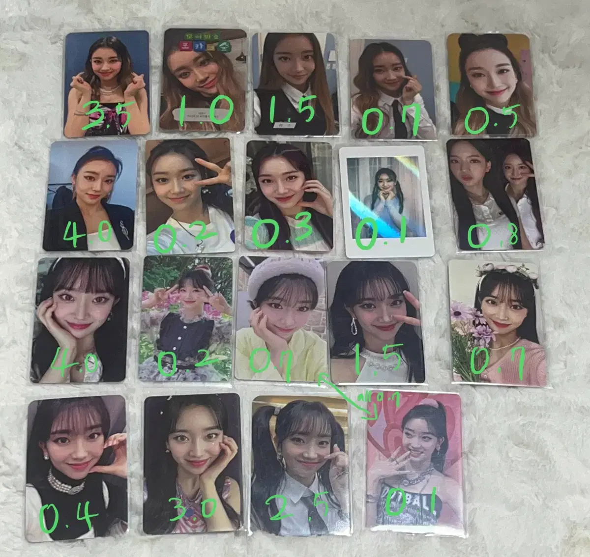 Lots of photos) stayc sumin photocard wts Sell